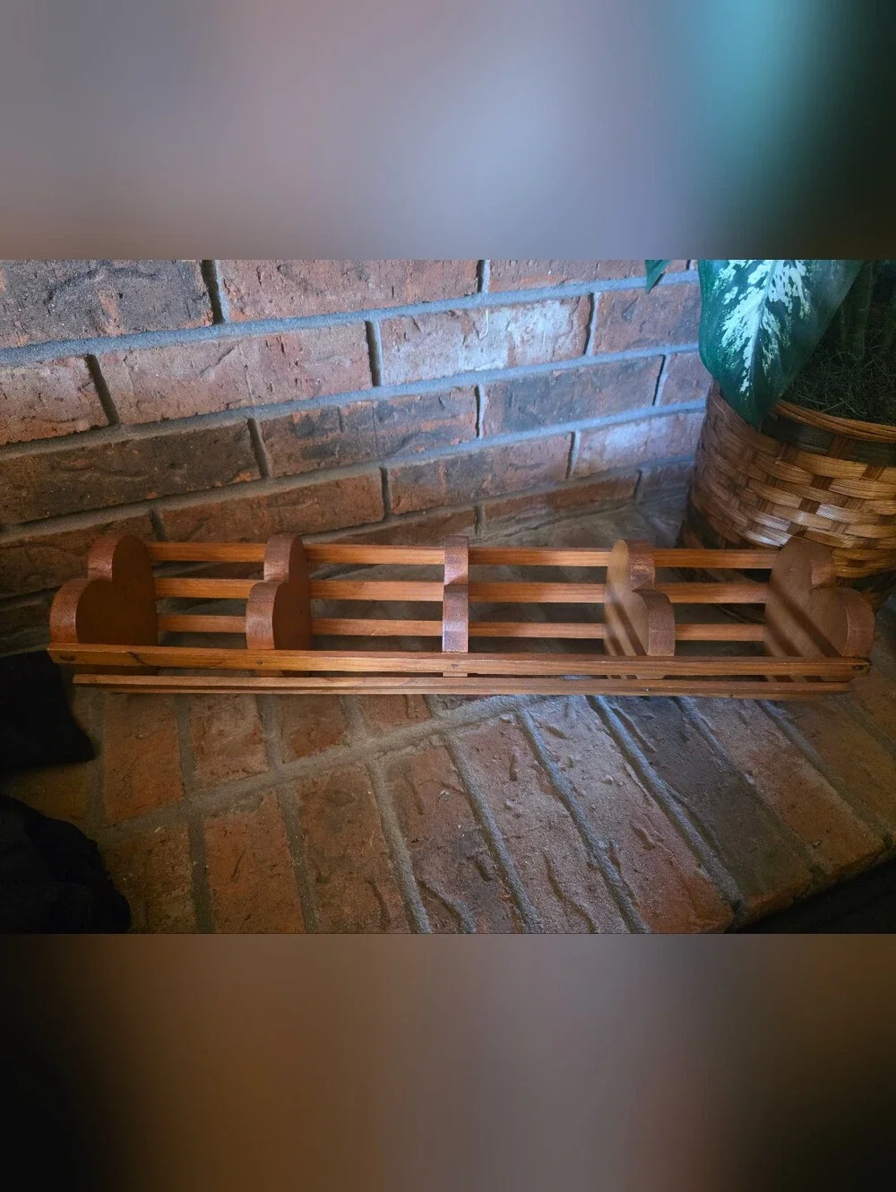 Vintage | 5 Tier Heart-shaped | Corner Shelf | Guc